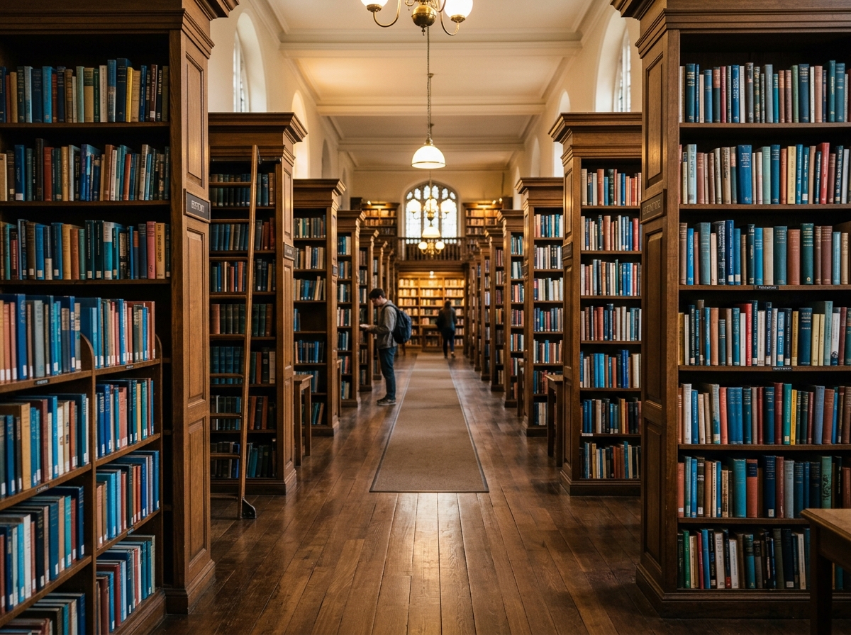 Book Collection Aisles
