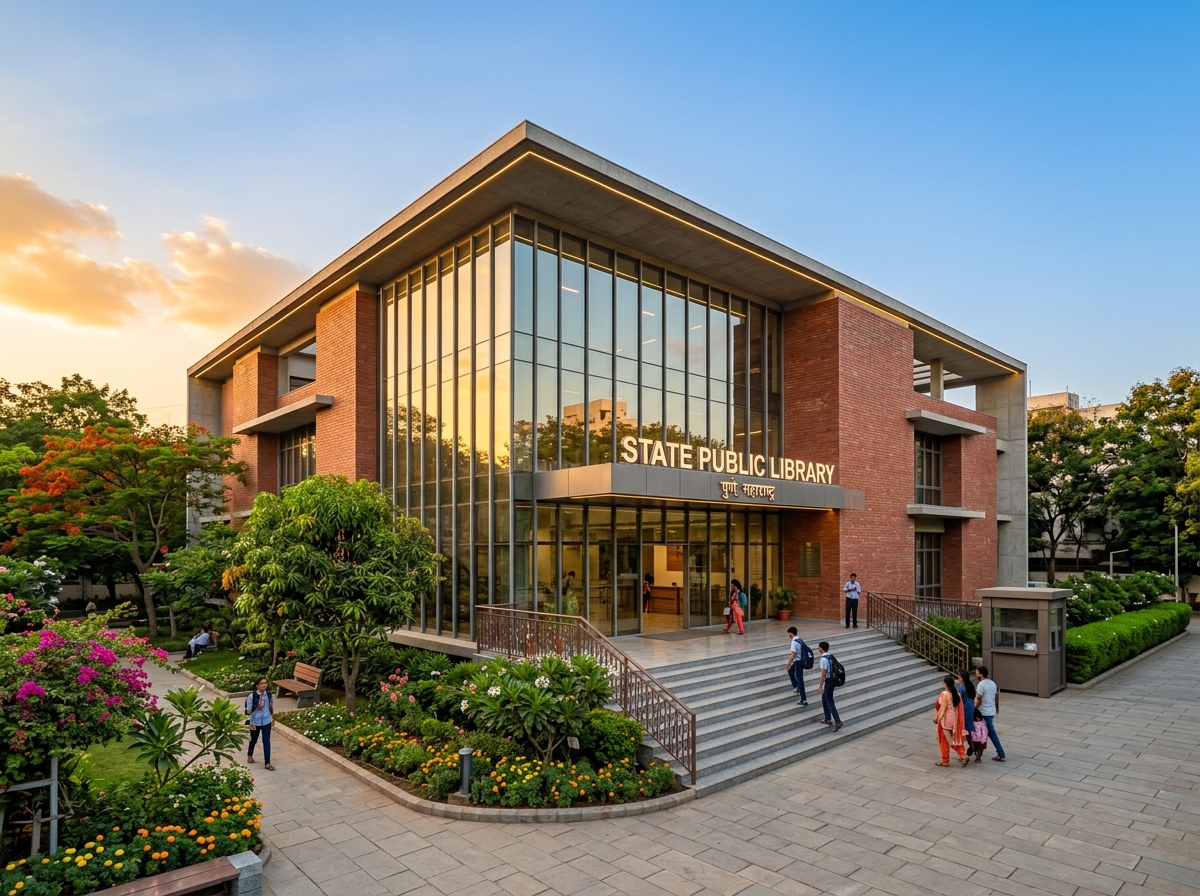 Library Building Exterior